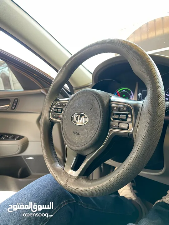 كيا أوبتما موديل 2018 فحص كامل 7 جيد  وارد الشركة مالك واحد ممشى 120 الف Km