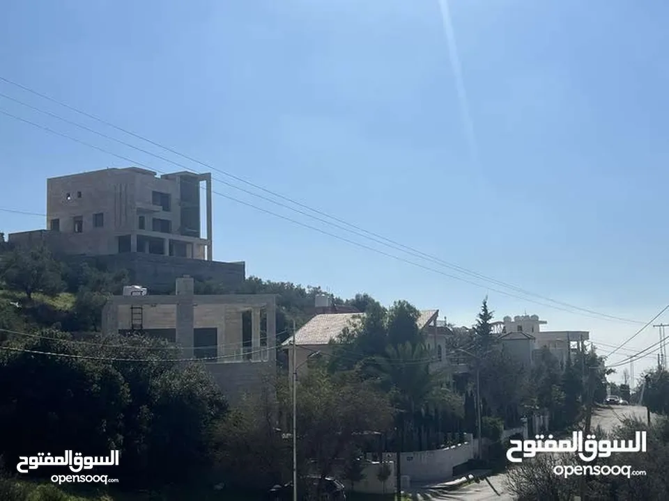 ارض للبيع في بدر الجديدة دونم عاليه جداً اطلاله بانورامية كاشفة فلسطين والسلط منطقة فلل