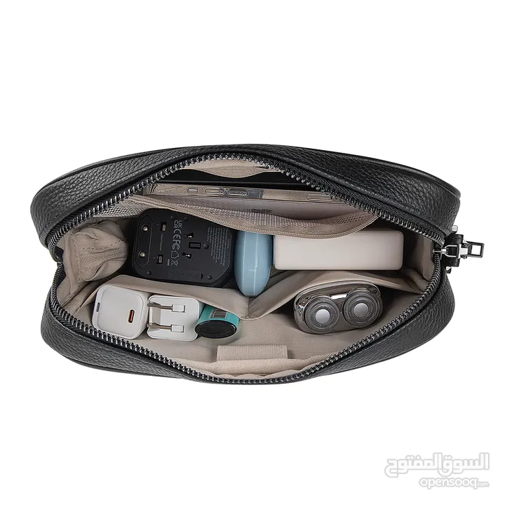 WiWU Master Genuine Leather Fingerprint Lock Pouch   -NEW -MEAGByte