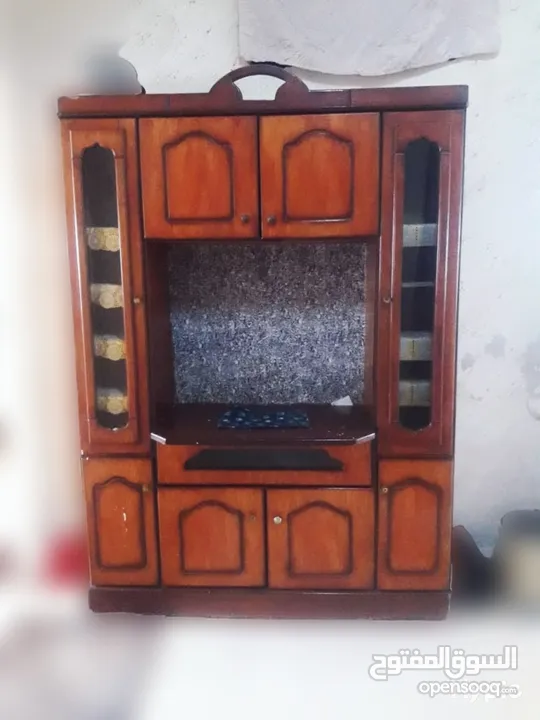 بوفيه لون خشبي