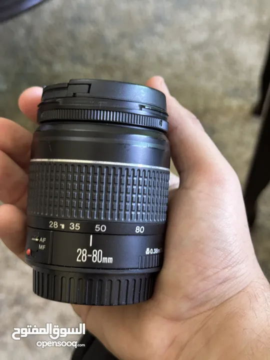 عدسات للبيع وشنتة وميموري عدسة 50mm 1.4 وعدسة 28/80