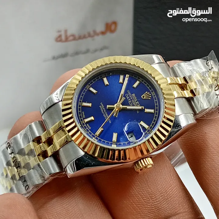 الساعات الرولكس الديت جاست النسائية متوفرة الان  من متجرنا