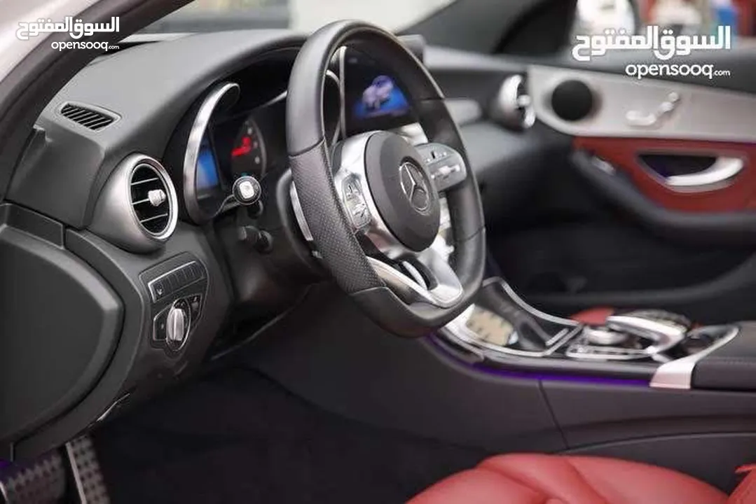 Mercedes C200 2019 Amg kit mild hybrid Night Package وارد الوكالة غرغورية