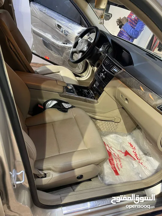 مرسيدس E350 محول 2015 مع التصريح