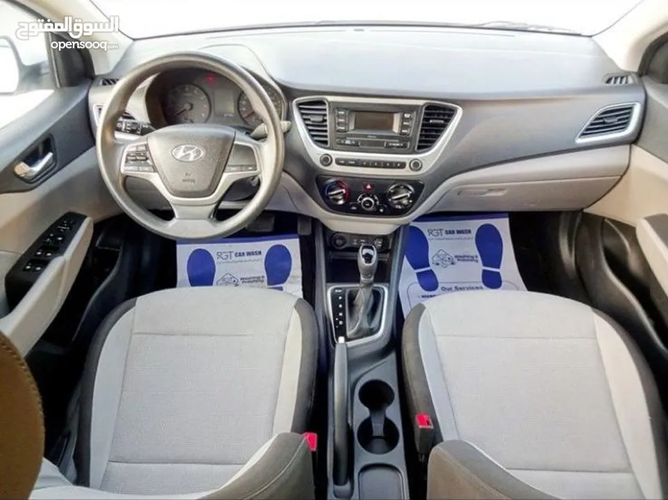 Urgent sale...Hyundai Accent 1.6 2018 Sedan, Automatic, White, Excellent condition