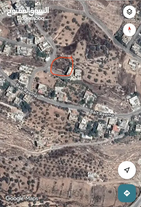 أرض للبناء بيت ريما - الهيرة