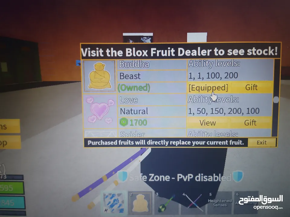 bloxfruit account