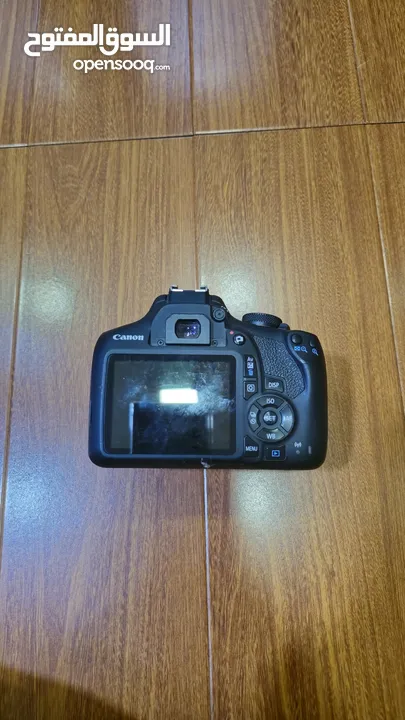 كاميرا كانون 2000D للبيع بحالة ممتازة بدون عدسه