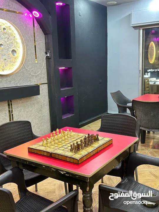 مقهى شعبي  للبيع مع جميع معداتو
