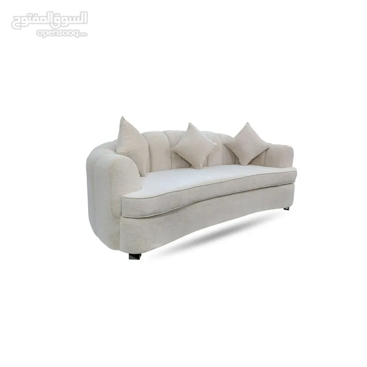 Ember 6 Seater Fabric Sofa - Spacious Relaxation