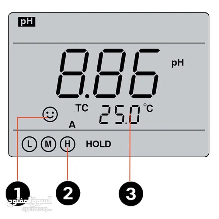 جهاز PH Meter for food