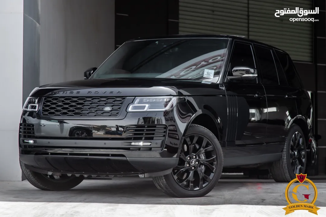 Range Rover Vogue 2021 Autobiography Black package   السيارة وارد الماني و قطعت مسافة 33,000