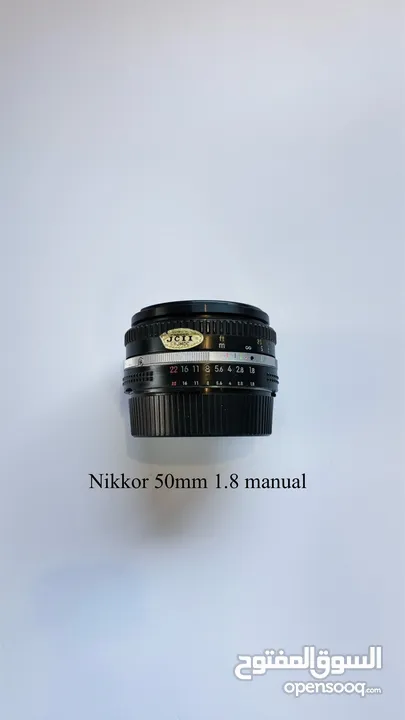 Nikon Lenses In Great Condition