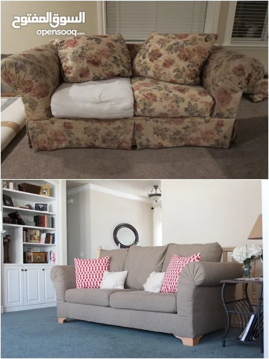 SOFS UPHOLSTERY/ FABRIC CHANGING