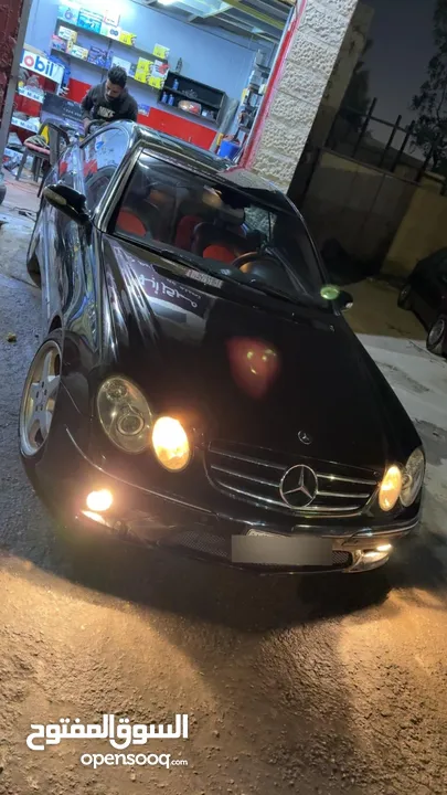 Clk 2003 اسود للبيع