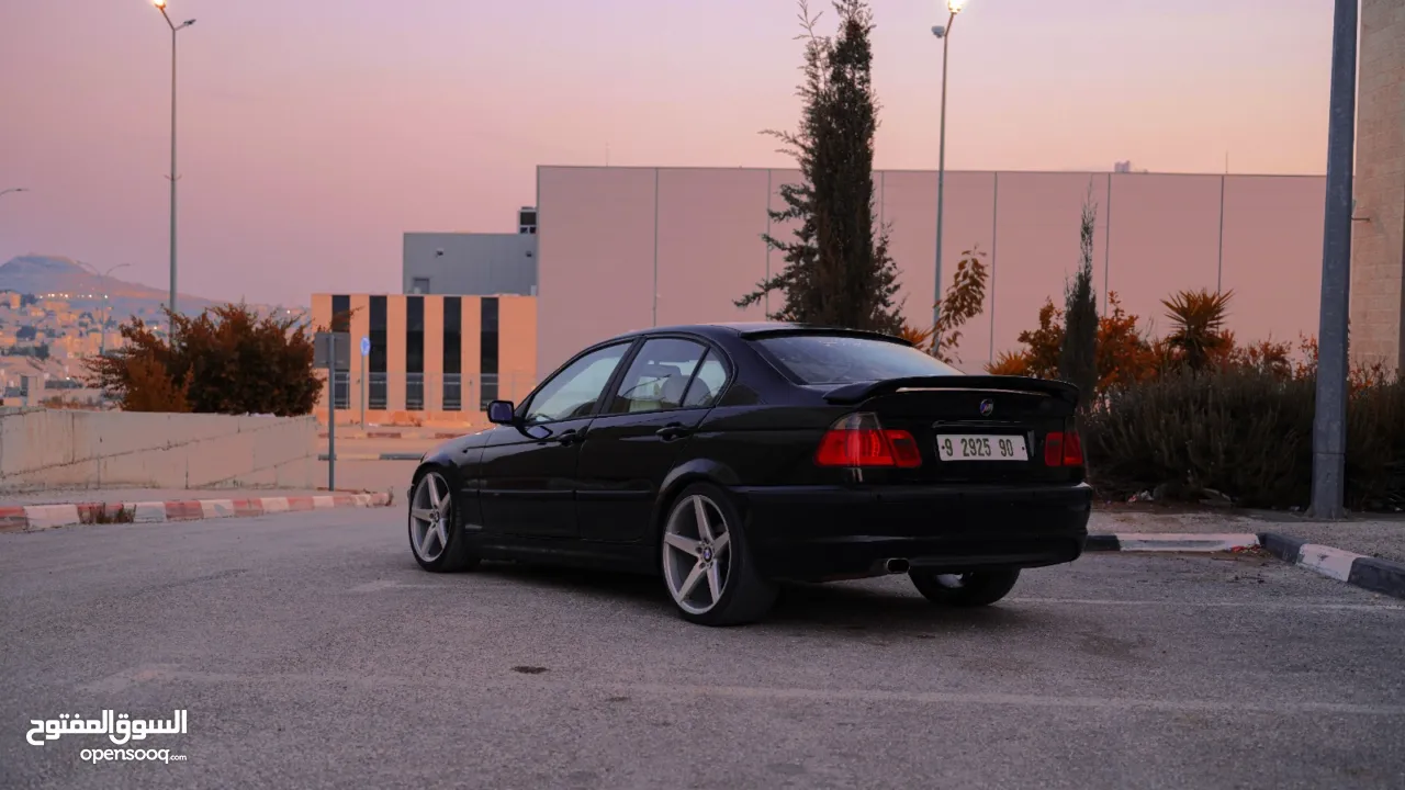 بي ام دبليو e46 2003 بسعر حرق