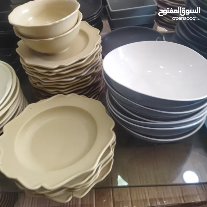 شروة صحون بورسلان للبيع