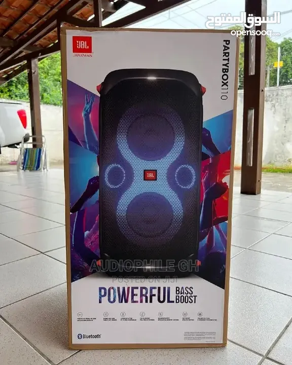سماعة جي بي ال jbl partybox 110 استعمال اسبوعين