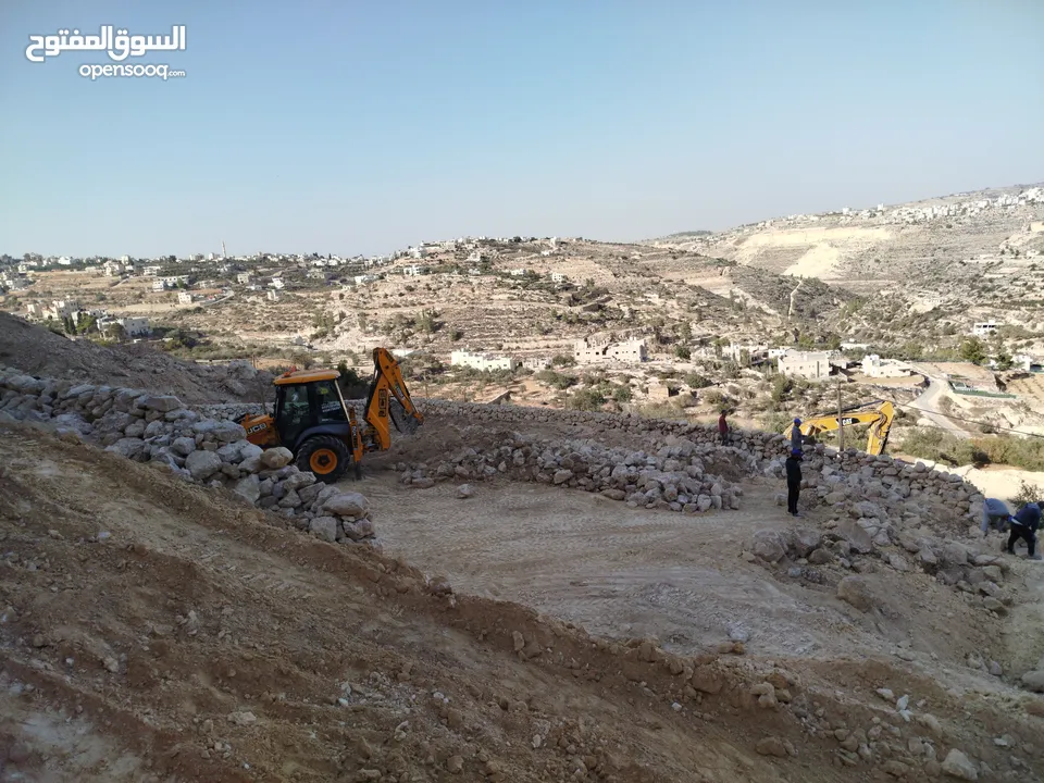 تملك قطعة أرض مميزه اطلالة جميلة في اجمل مناطق دورا مكلة على الخليل