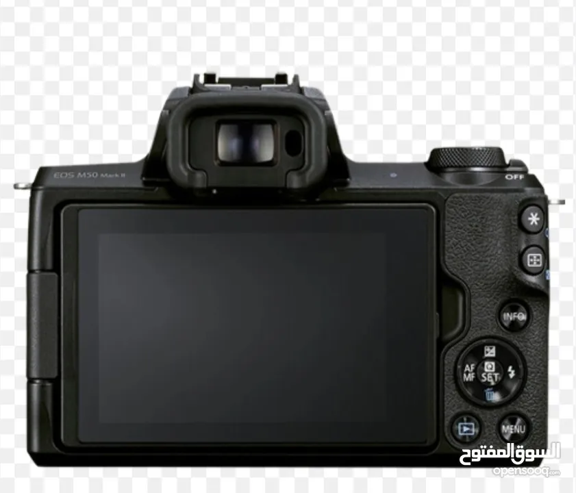 Canon EOS M50 Mark II Mirrorless Camera for Sale – 24.1MP, 4K VideoWi-Fi