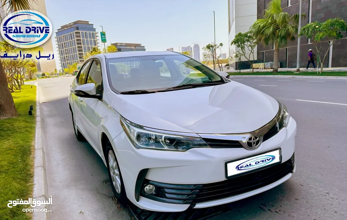 TOYOTA COROLLA XLI  Year-2019  Engine-2.0L  Odo meter-64,000km  Colour-White