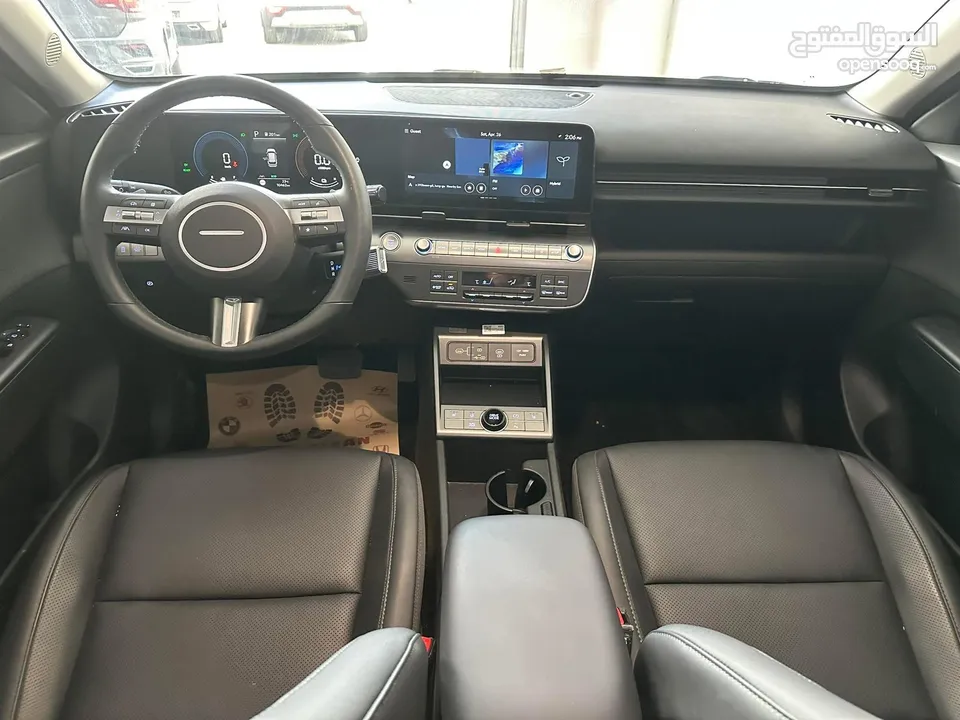 Hyundai Kona hybrid 2024 الجديدة كلياً!