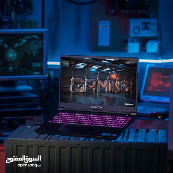 Gigabyte G5" RTX 4060 , i7 12650H , 144Hz , 512GB SSD" - لابتوب جيمينج من جيجابايت !