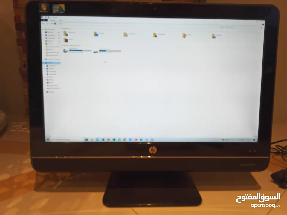 كمبيوتر HP Compaq 6000 Pro AIO – شاشة وكيسة في جهاز واحد  حالة ممتازة  قابل للتفاوض