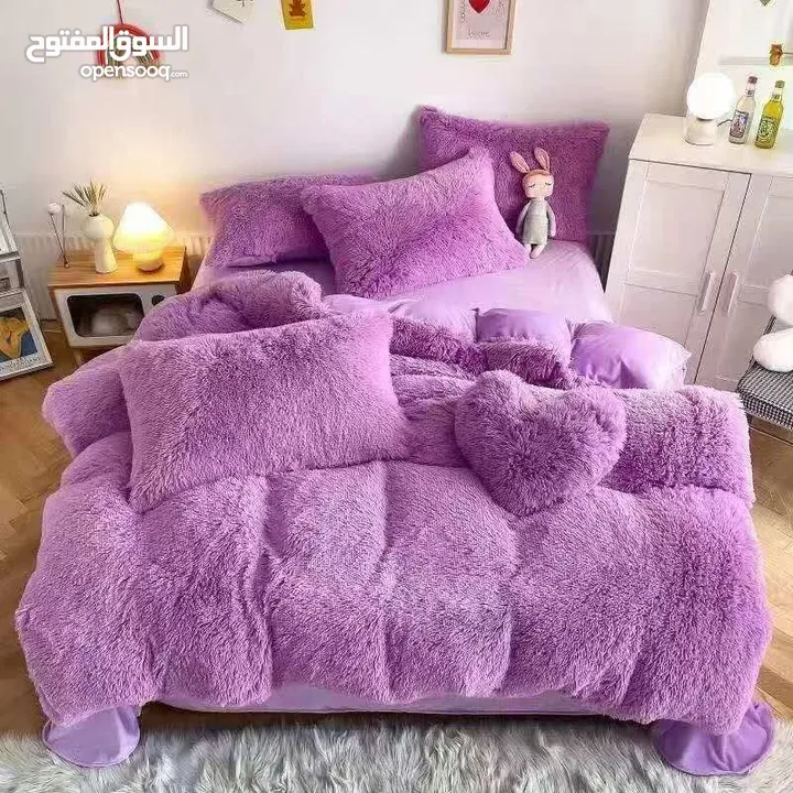 دخل الشتاء وصار لازمنا لحاف ريش النعام الدبل فيس المجوز – ألوان حلوة وخامة بتجنن