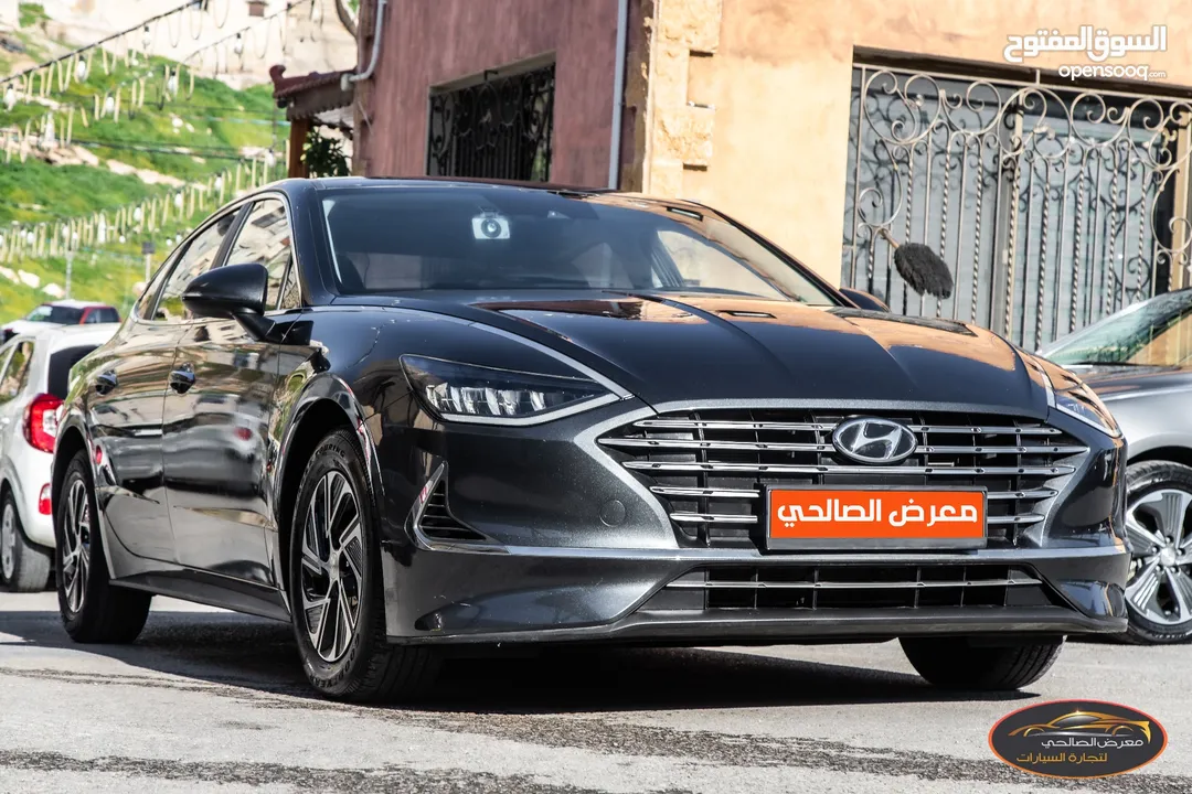 Hyundai Sonata 2021 Hybrid  السيارة وارد كوري و جمرك جديد