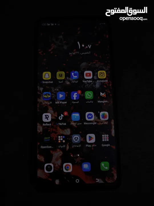 Tecno pova 6 pro مستعمل بحالة الجديد