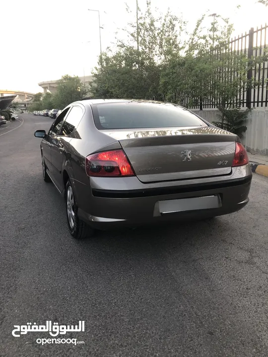 بيجو 407 موديل 2008  اتوماتيك فحص كامل مالك واحد  ممشى 90 الف فقط