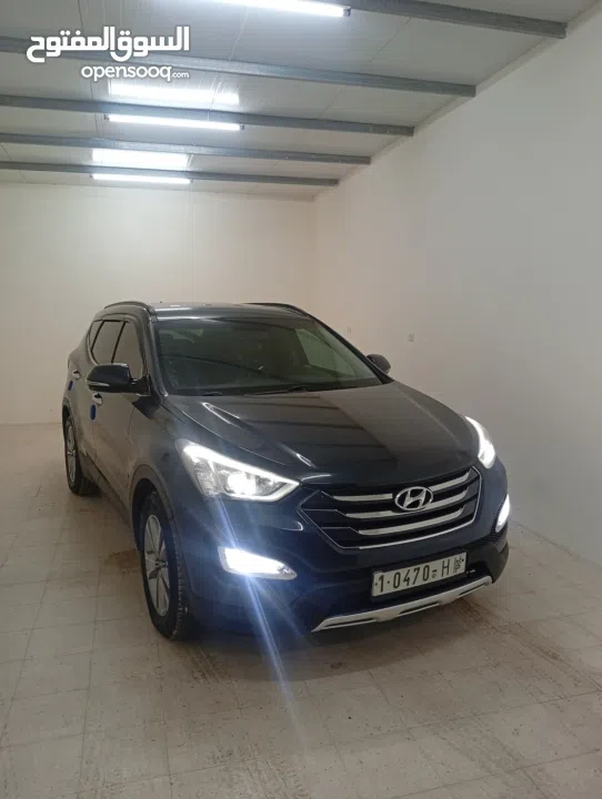 جيب هونداي سنتافي متور 2000 فل ما عدا فتحة لون بترولي مميز سعر حرق على الكاش