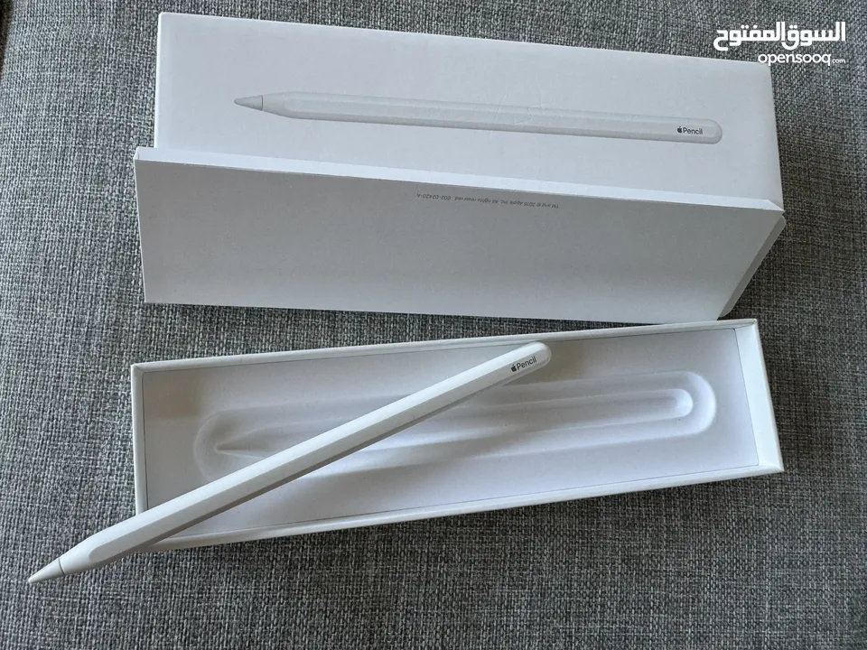 قلم ابل ايباد برو Apple IPad Pro Pencil جديد ( الجيل الثاني) لون أبيض  - ابل أصلي