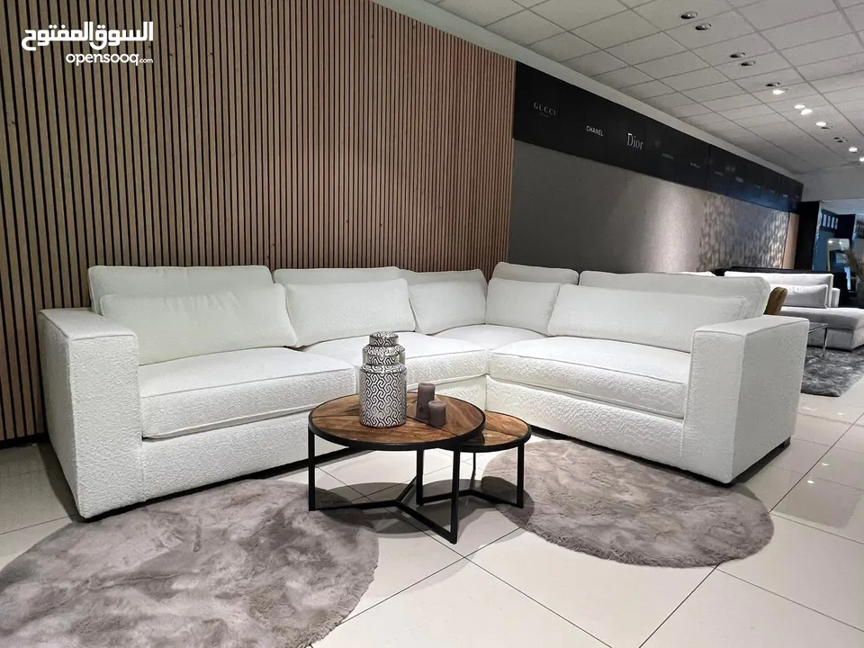 مفروشات الجنان زاوية مودرن
