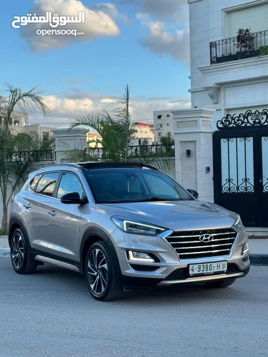 هونداي توسان 2019 ديزل 4×4 فللل مسكر