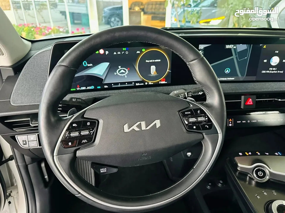 كيا EV6 وارد كوريا 2022 فحص كامل كرت ابيض ممشى 70 الف KM استخدام شخصي