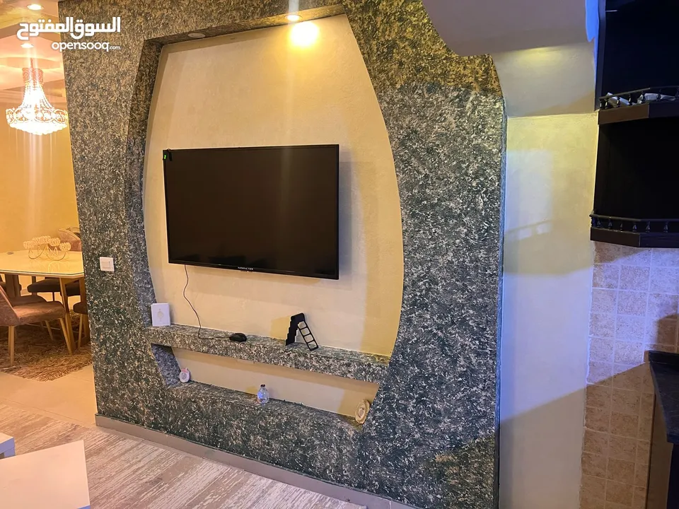 شقة مميزه للبيع شمال عمان ام زويتينه تسويه اولى مساحة 123 متر