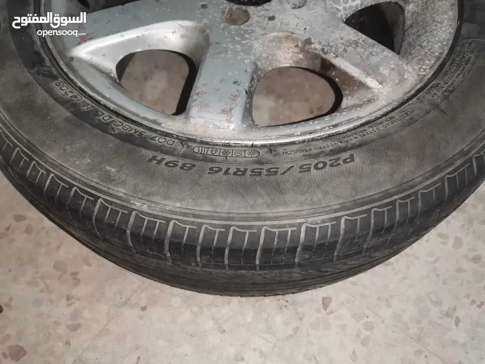 كوشوك مع جنط كوشوك بحالة ممتازة