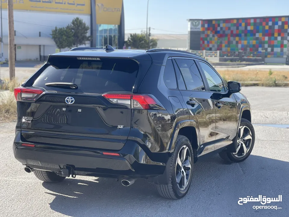 تويوتا راف فور برايم//2021// جمرك جديد عداد 20الف ارباك اصلي بسعرررر مغررررري جدا Rav4 Prime