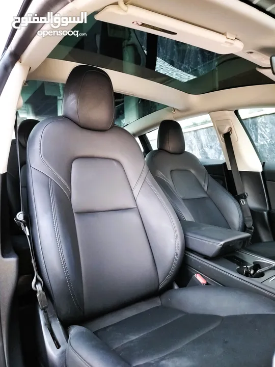 تيسلا 2023 MODEL 3 فحص كامل 4 جـيـد ممشى قليل 20 الف بحالة الوكالة لون فيراني مميز بسعر محرووق ولقطة