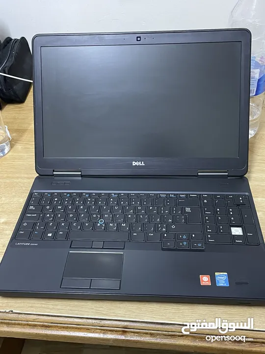 لابتوب ديل لاتيديود E5540 بحالة جيدة للبيع