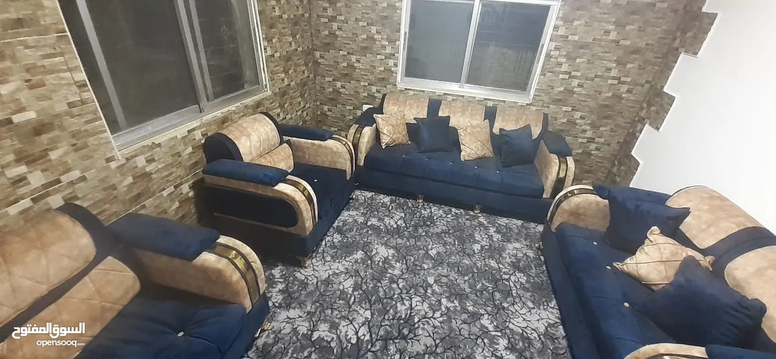 كنب 7مقاعد جميع الالوان متوفره عرض لاسبوع فقط 249