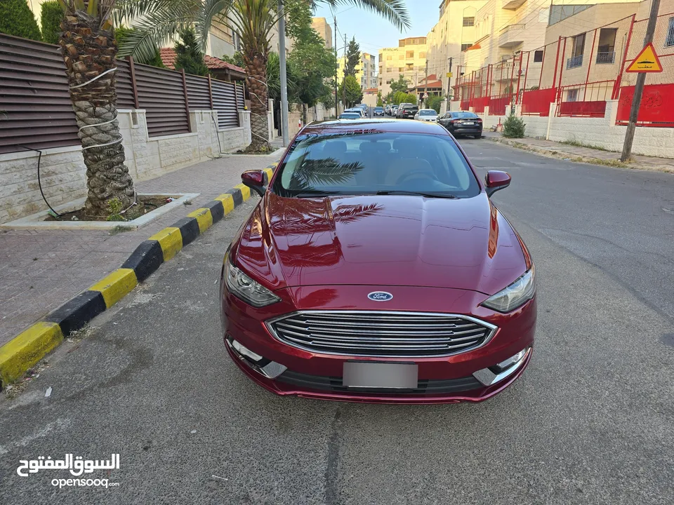 فورد فيوجن موديل 2018 فحص كامل بحالة الوكالة