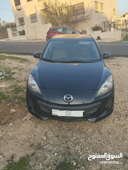 مازدا زووم 3 لون اسود موديل 2012 mazda zoom 3