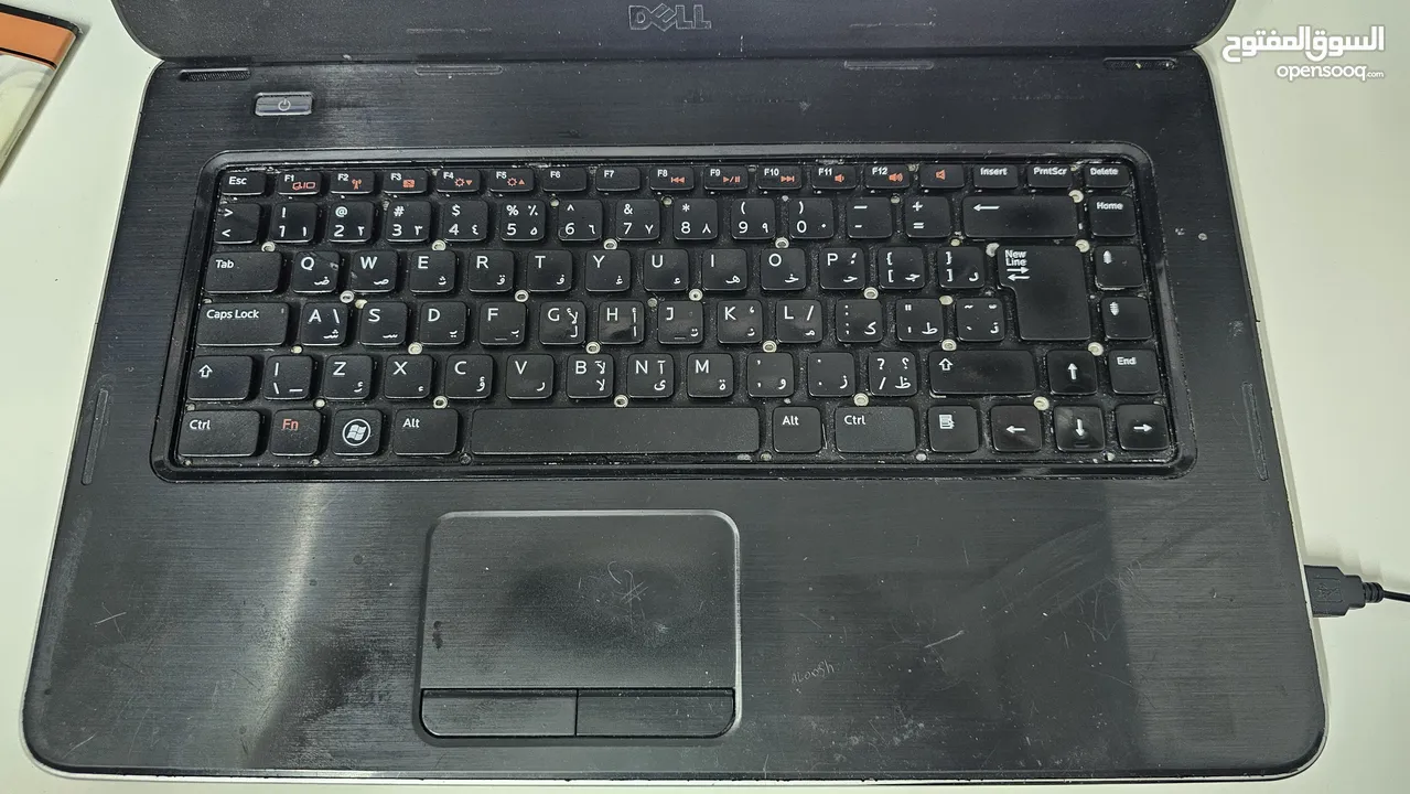 لابتوب ديل مستعمل 4 RAM ذاكرة عشوائيه استعمال خفيف و الجهاز نظيف