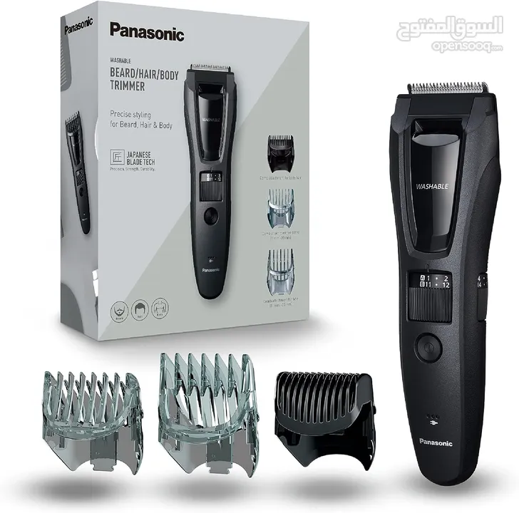 ماكنة حلاقه باناسونيك أصليه للشعر والجسم واللحيه Panasonic Electric Hair, Beard & Body Trimmer