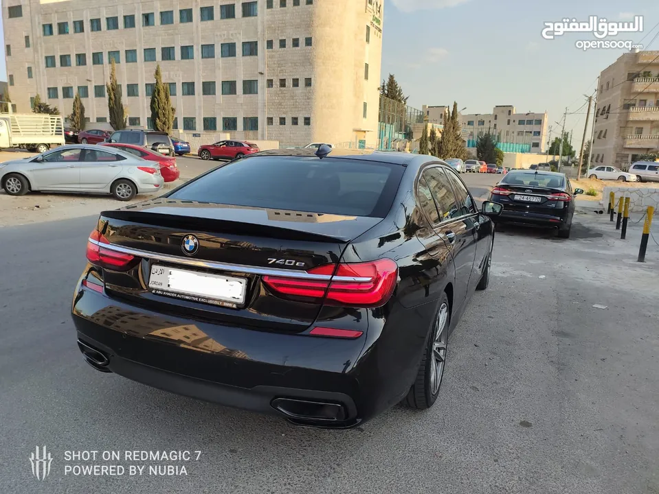 سيارة bmw740 sport plugin 2018