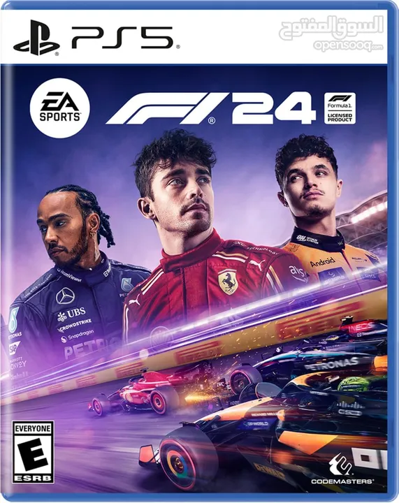 F1 24 Playstation 5 cd لعبة سيارات بلايستيشن 5 جديدة