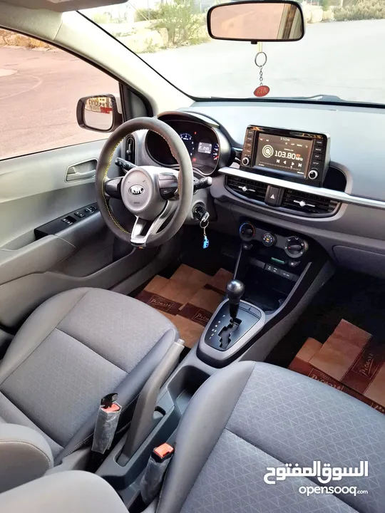 كيا بيكاتتو 2020 عداد 39000 k.m دهان الشركة ولا غرام بويا